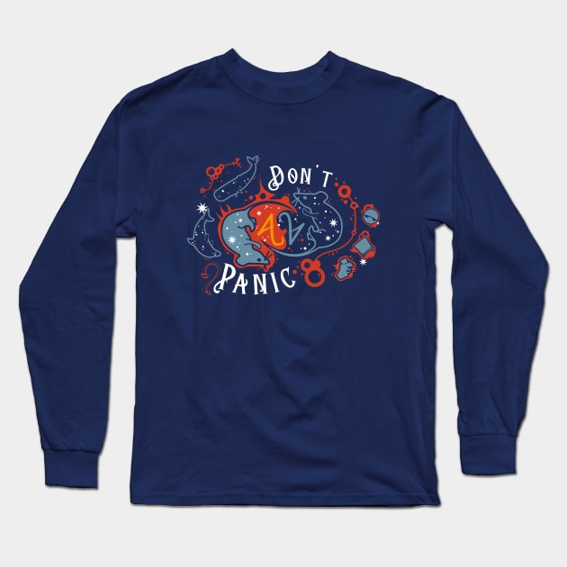 Life, the Universe and Everything Long Sleeve T-Shirt by Manoss